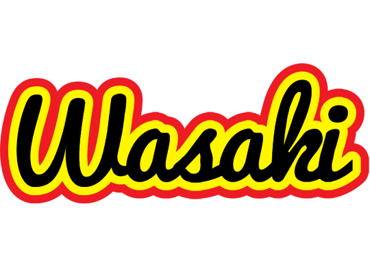 Wasaki flaming logo