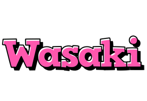 Wasaki girlish logo