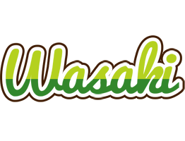 Wasaki golfing logo