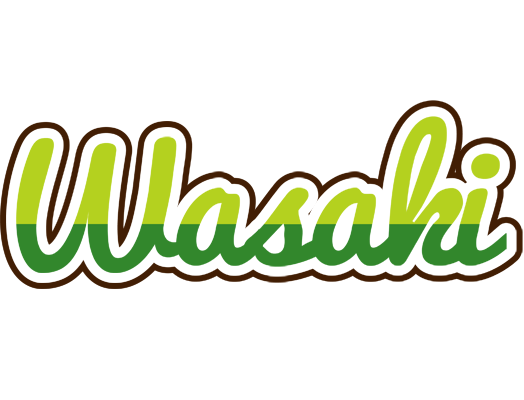 Wasaki golfing logo
