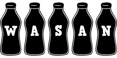 Wasan bottle logo