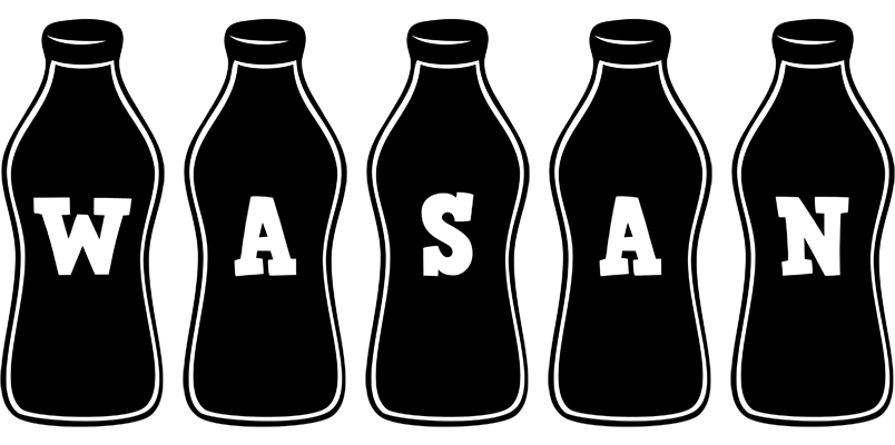 Wasan bottle logo
