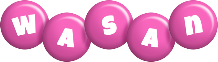 Wasan candy-pink logo