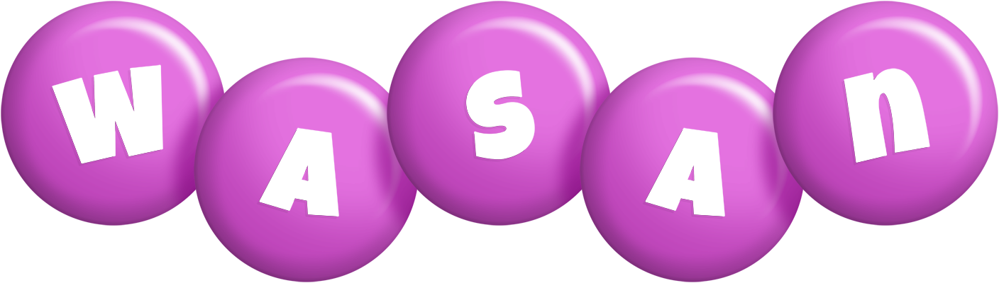 Wasan candy-purple logo