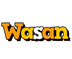 Wasan cartoon logo