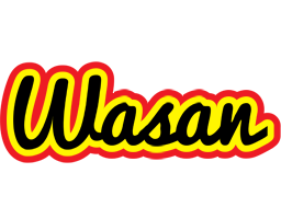 Wasan flaming logo