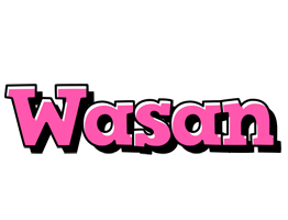 Wasan girlish logo