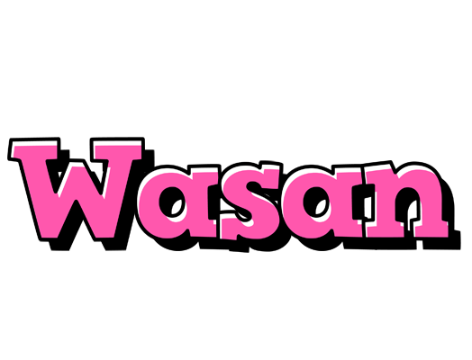 Wasan girlish logo