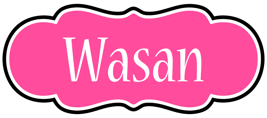 Wasan invitation logo