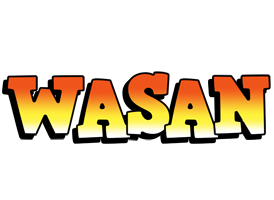 Wasan sunset logo