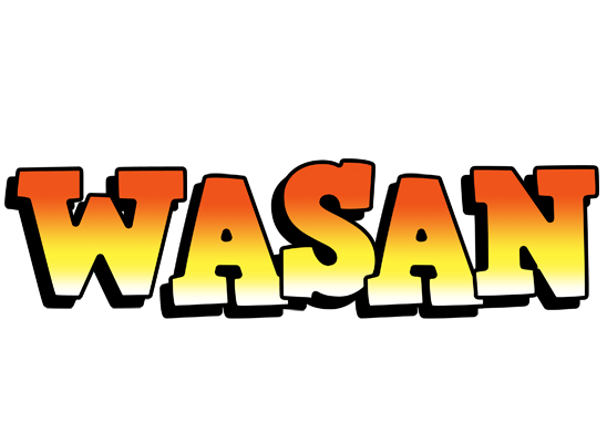 Wasan sunset logo