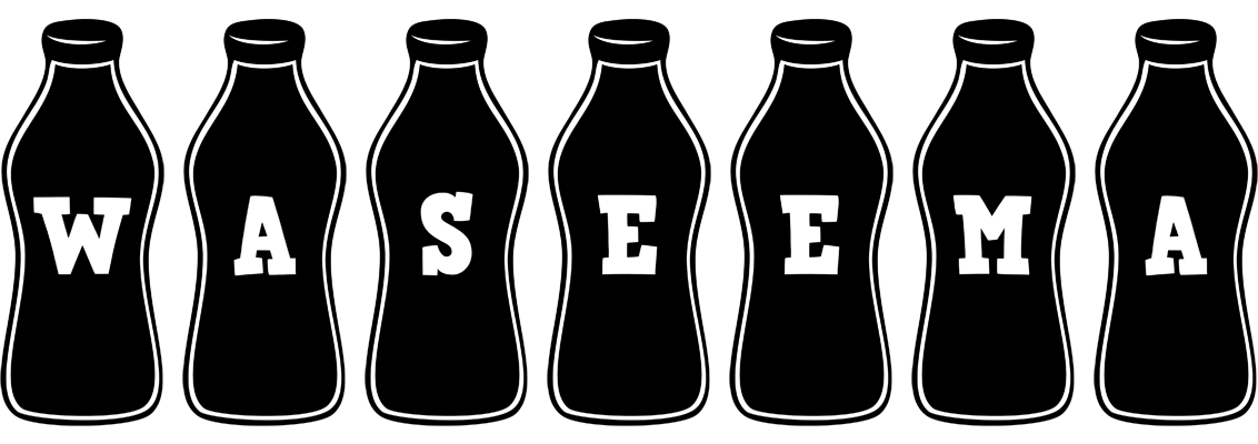 Waseema bottle logo