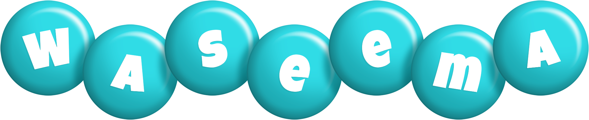 Waseema candy-azur logo
