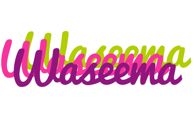 Waseema flowers logo