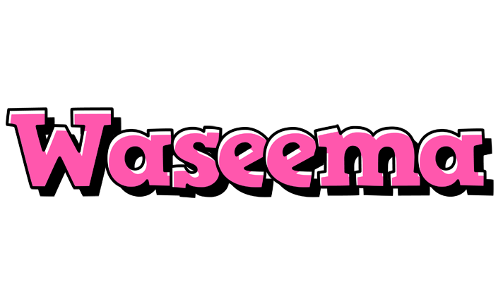 Waseema girlish logo