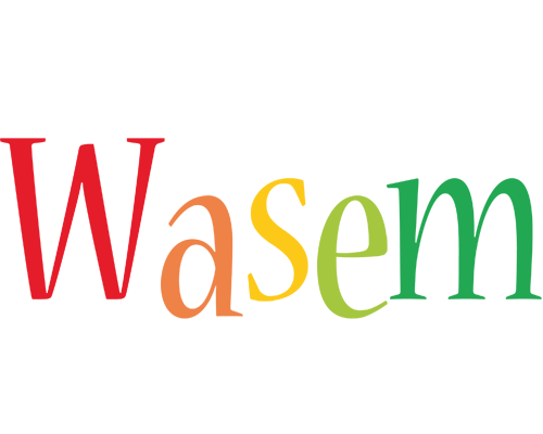 Wasem birthday logo