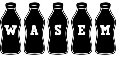 Wasem bottle logo