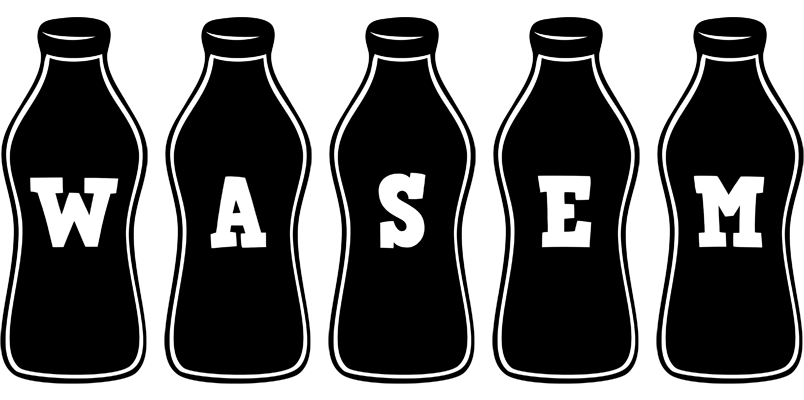 Wasem bottle logo