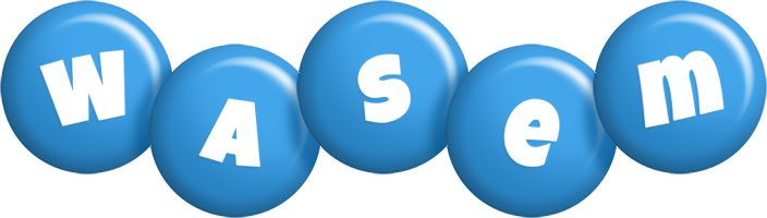 Wasem candy-blue logo