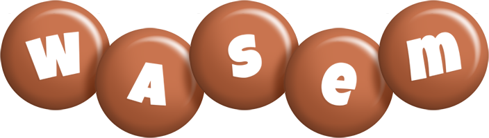 Wasem candy-brown logo