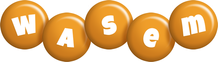 Wasem candy-orange logo