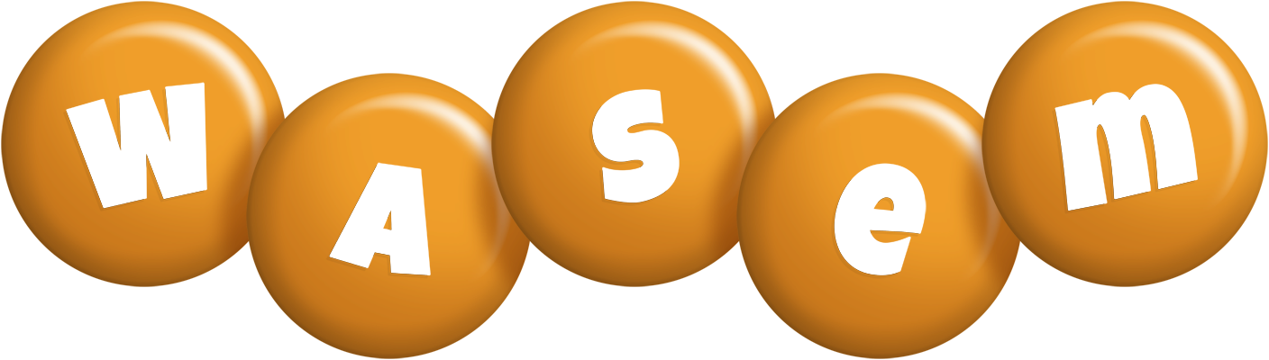 Wasem candy-orange logo