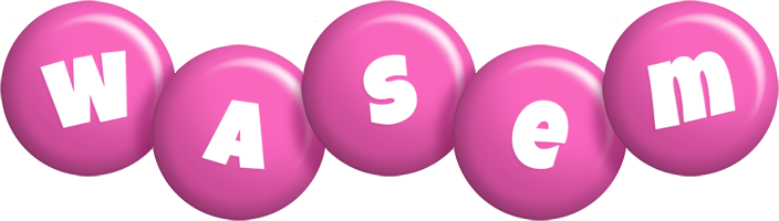 Wasem candy-pink logo