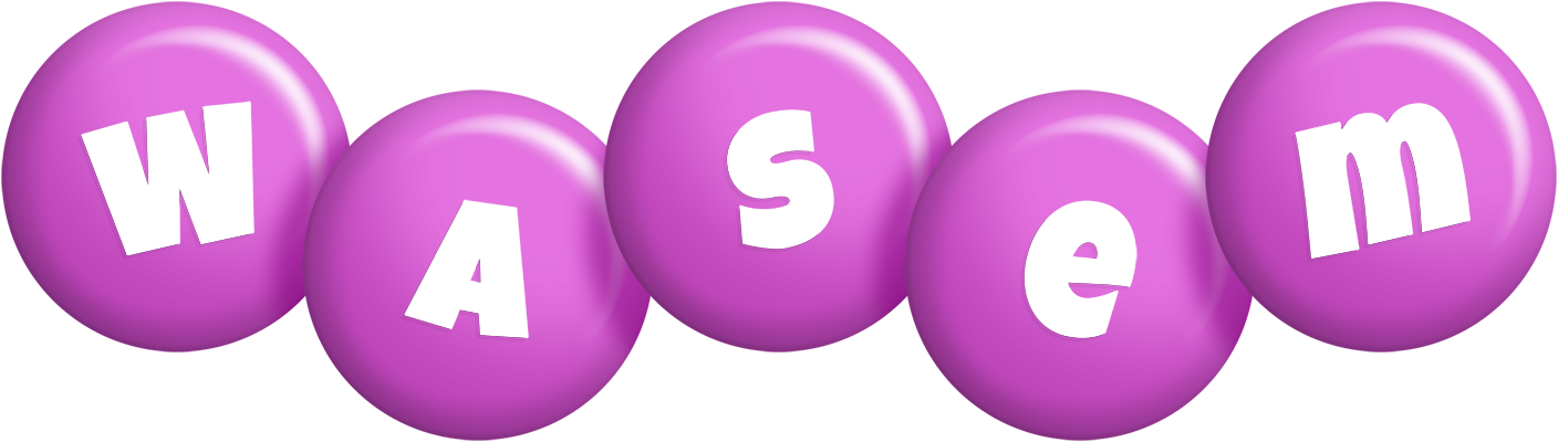 Wasem candy-purple logo