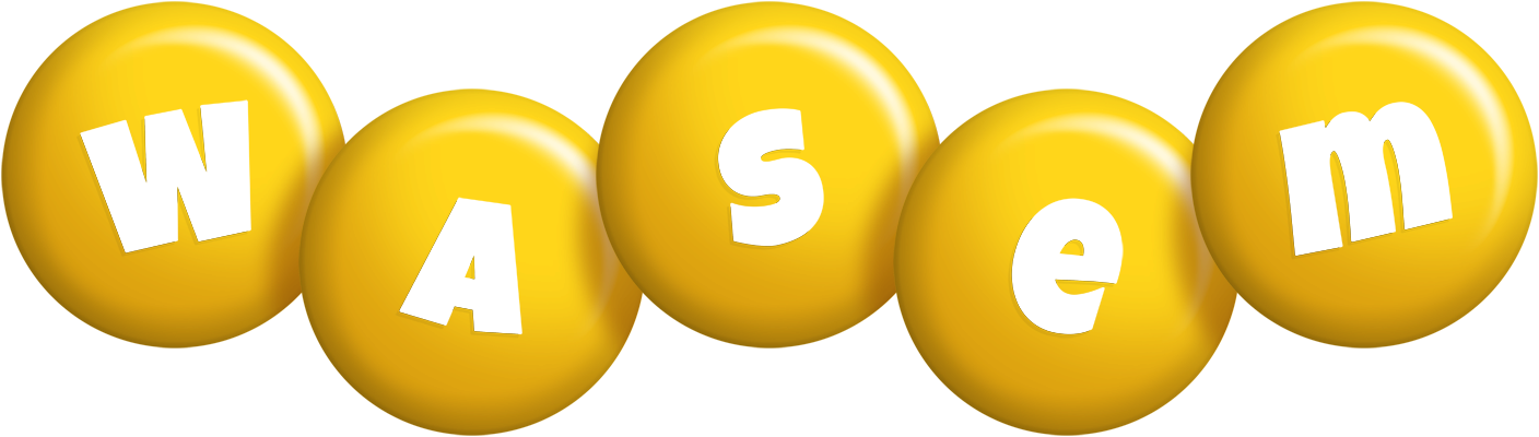 Wasem candy-yellow logo
