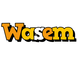 Wasem cartoon logo