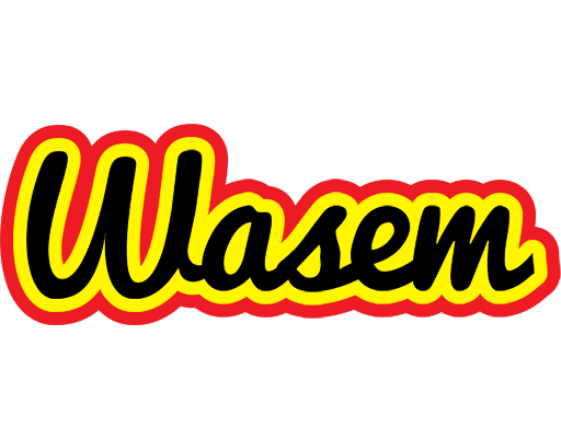 Wasem flaming logo