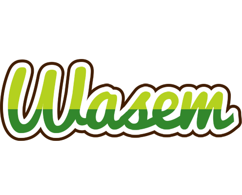 Wasem golfing logo