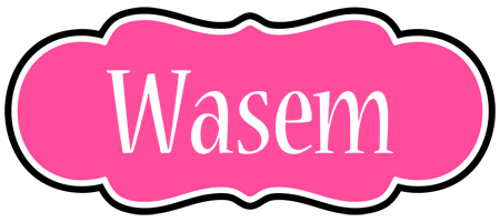 Wasem invitation logo