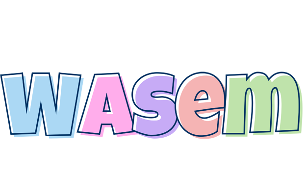 Wasem pastel logo