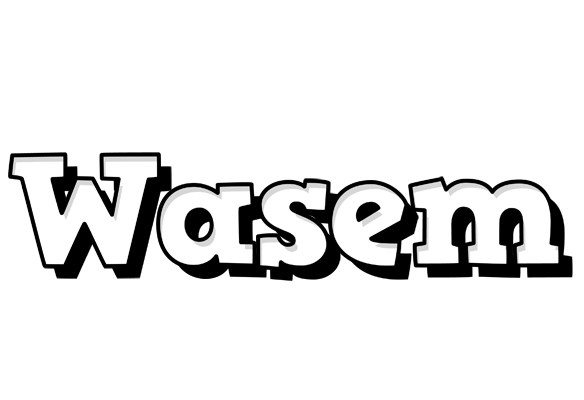 Wasem snowing logo