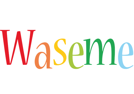 Waseme birthday logo