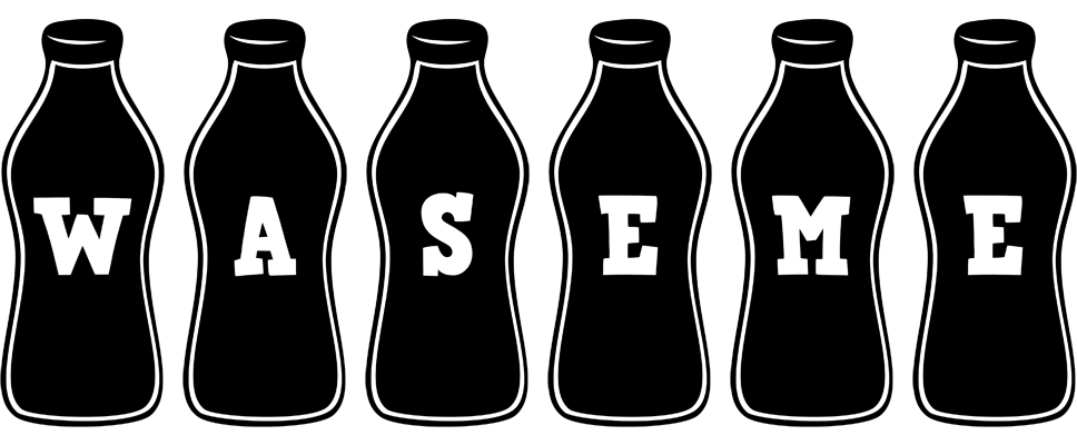 Waseme bottle logo