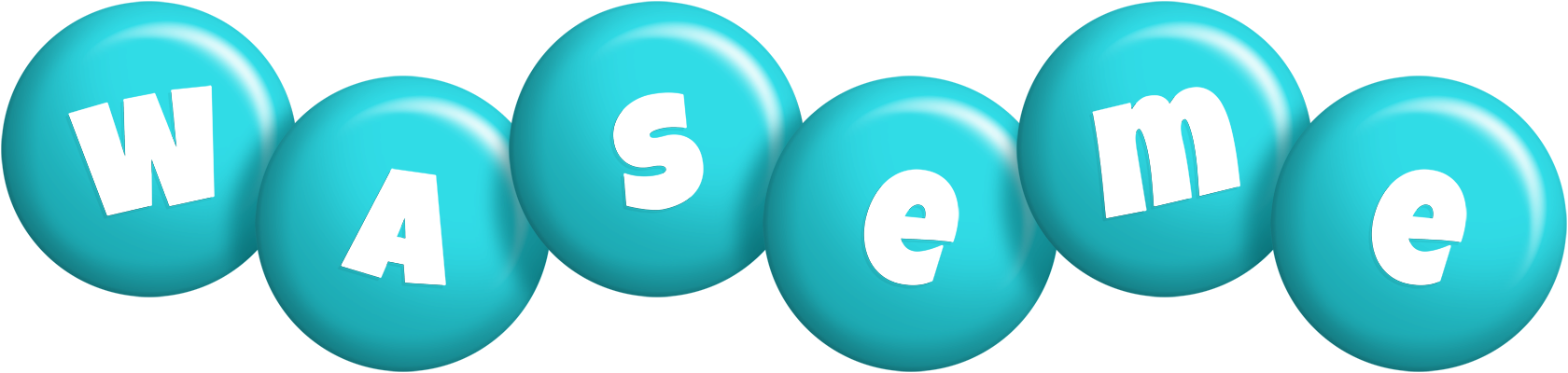 Waseme candy-azur logo
