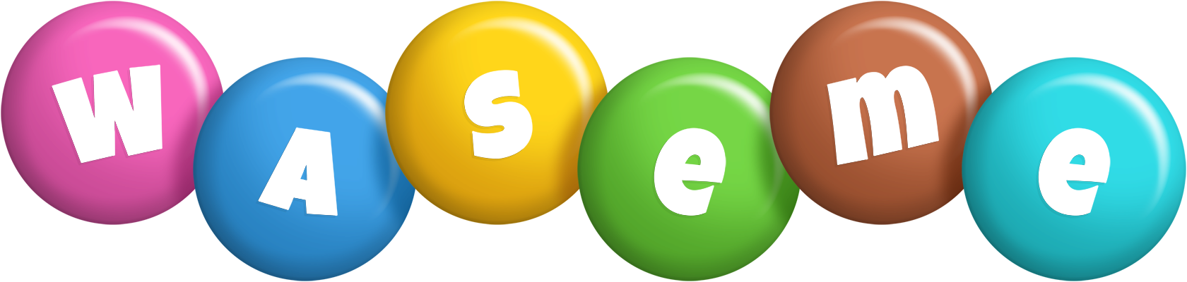 Waseme candy logo