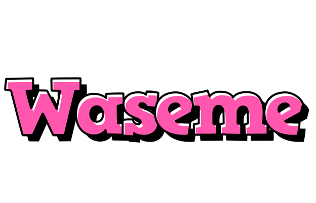 Waseme girlish logo