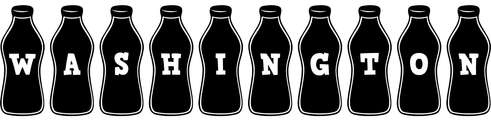 Washington bottle logo