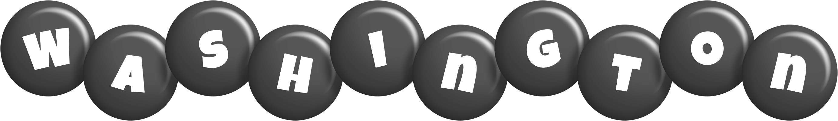 Washington candy-black logo