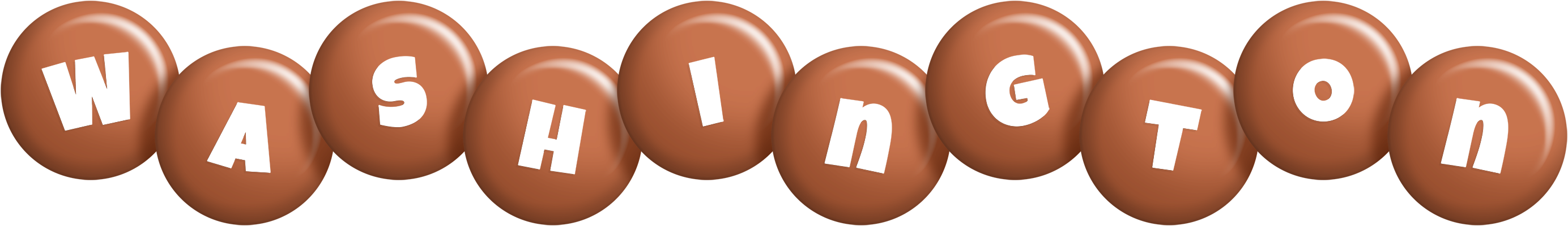 Washington candy-brown logo