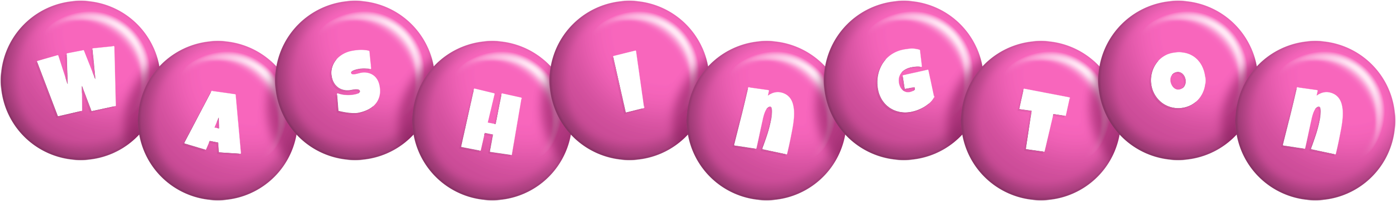 Washington candy-pink logo