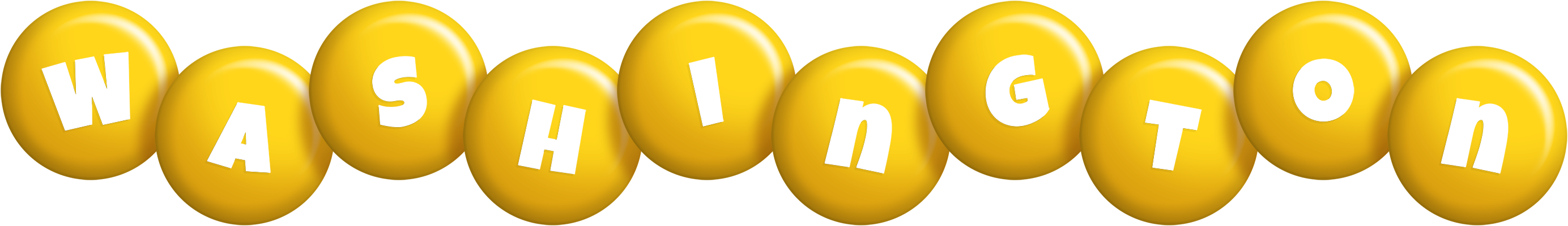 Washington candy-yellow logo