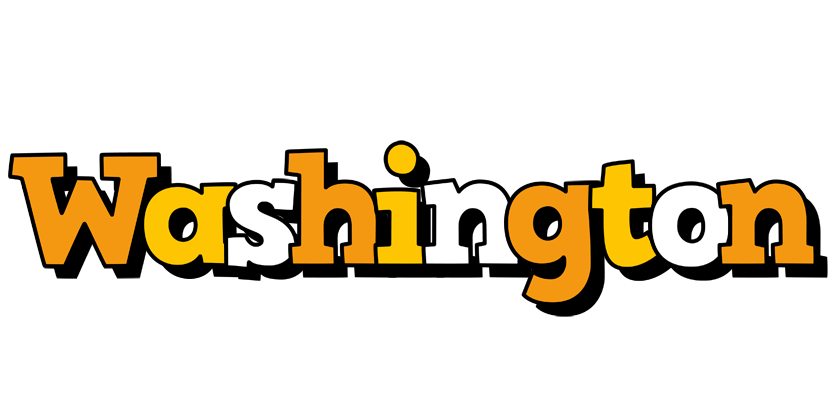 Washington cartoon logo