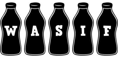 Wasif bottle logo