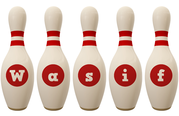 Wasif bowling-pin logo