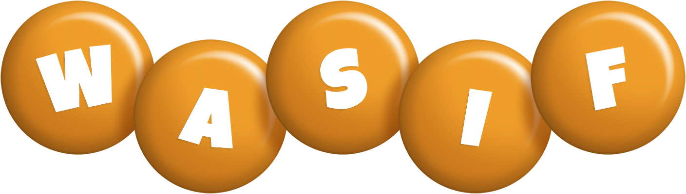 Wasif candy-orange logo