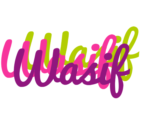 Wasif flowers logo
